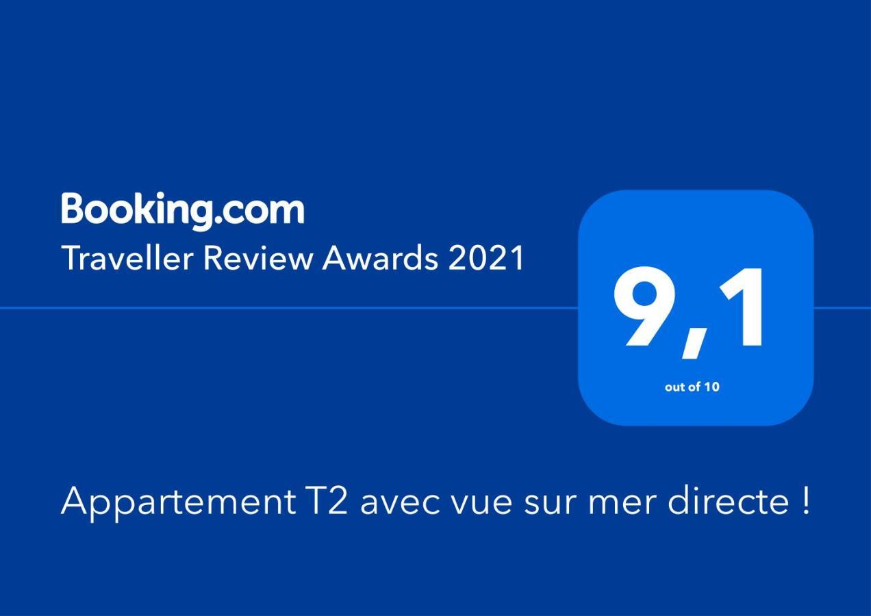 Appartement T2 Avec Vue Sur Mer Directe ! クルル・シュル・メール エクステリア 写真